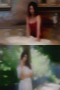 Nude women in a Lecanto, Florida creek nude